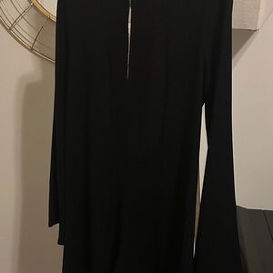 BCBGMaxAzria Black Long Sleeve Dress